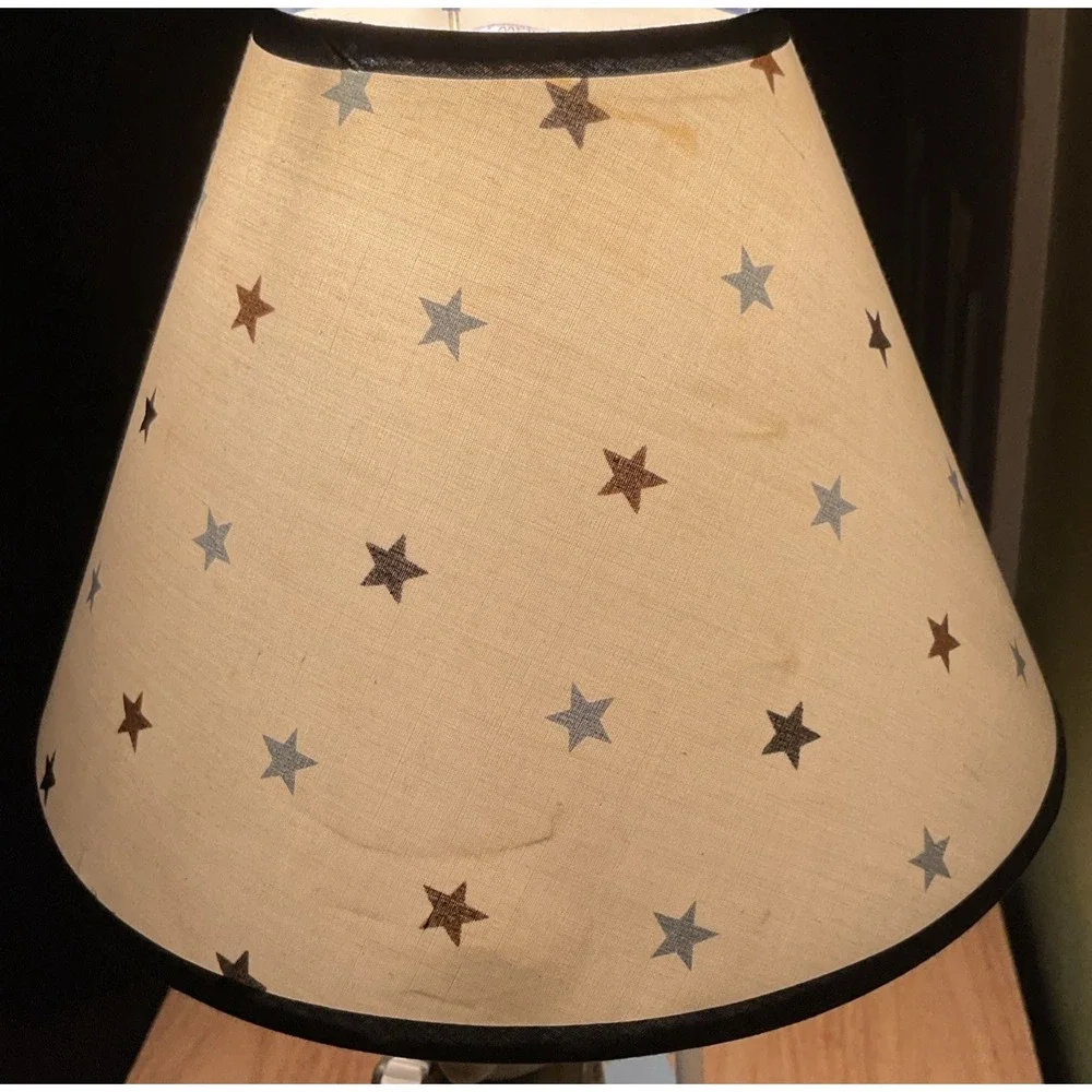 Monkey And Stars Baby/Toddlers Bed Side Lamp By‎ Kids Line LLC
